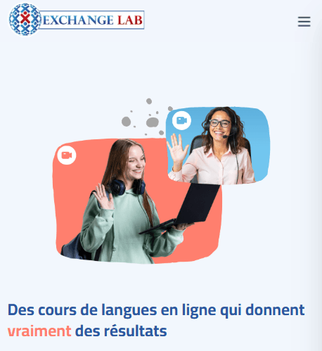 Landing page — Exchange Lab