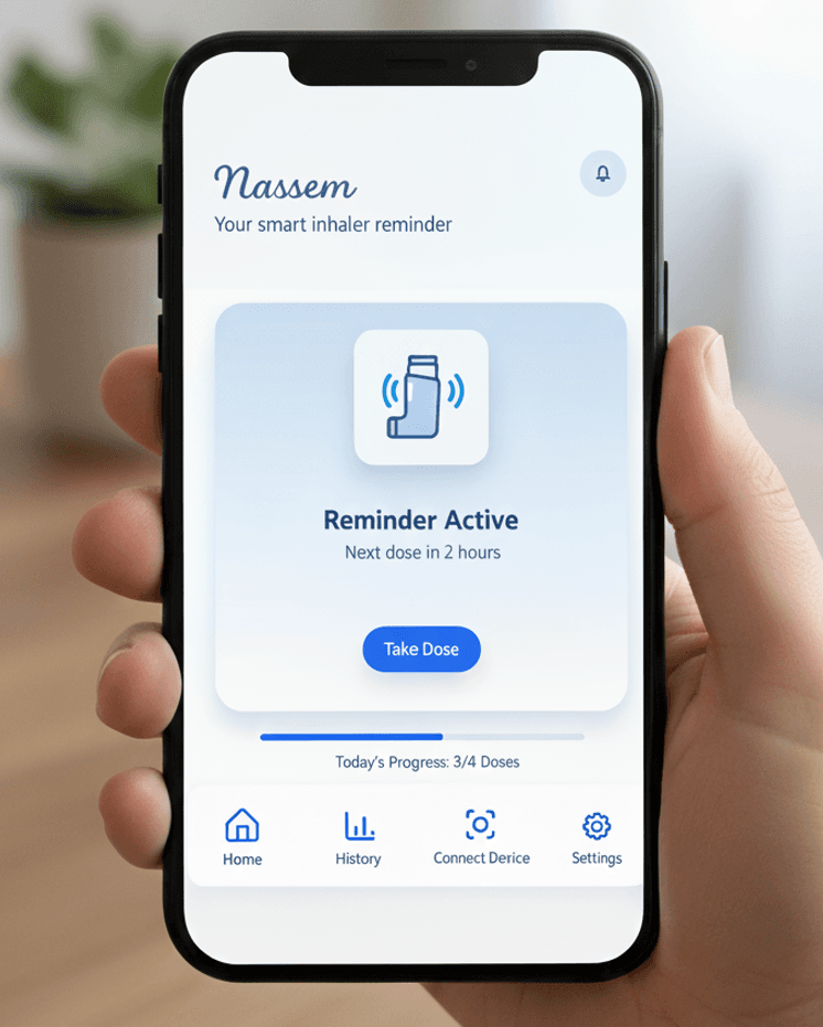 Nassem user friendly landing page